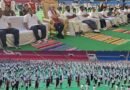 HYD| గచ్చిబౌలి స్టేడియంలో ఘనంగా అంతర్జాతీయ యోగా దినోత్సవ వేడుకలు