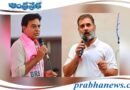 KTR | రాహుల్ గాంధీపై మండిపడ్డ కేటీఆర్