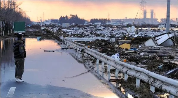 Tsunami in japan