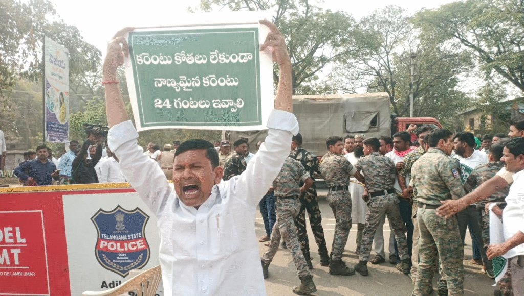 Soybean farmers' agitation