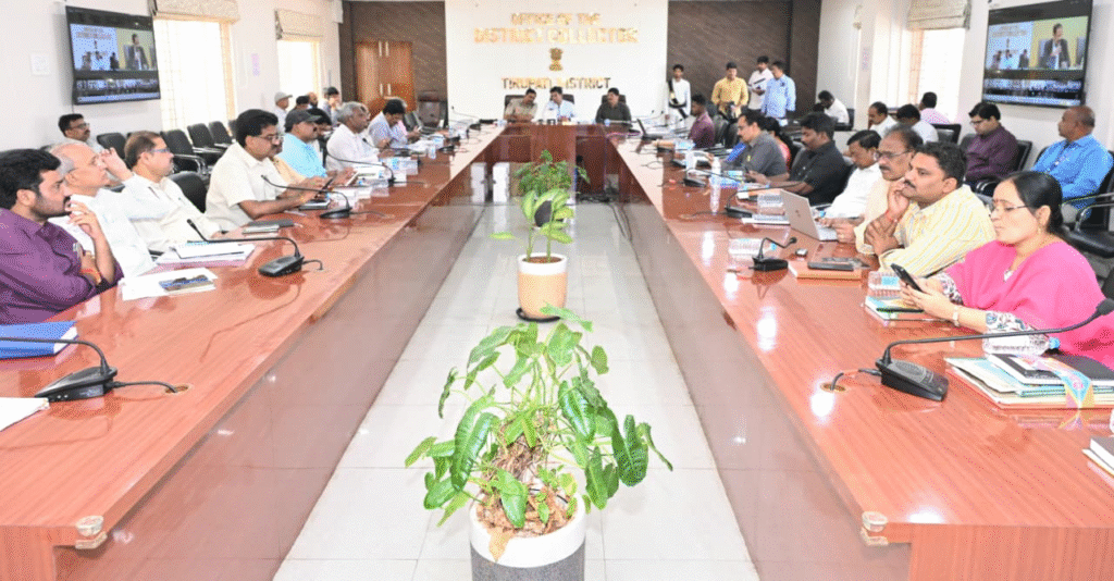CM Nara Chandrababu Naidu | సమీక్షా సమావేశం నిర్వహణ …
