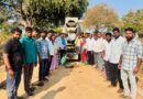 రూ.10 లక్షలతో సీసీ రోడ్డు పనులు ప్రారంభం
