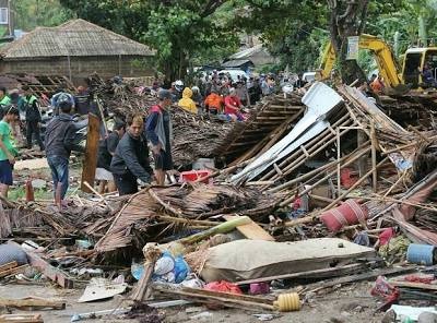 7.4 Earthquake Indonesia 