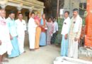 అంజన్న ఆలయ పునః నిర్మాణానికి విరాళం అందజేత