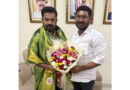 ఖానాపూర్ ఎమ్మెల్యేను కలిసిన బొడ్డు గంగన్న..