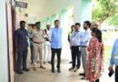 నీట్ పరీక్షా కేంద్రాన్ని సందర్శించిన జిల్లా కలెక్టర్