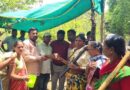 ఉపాధి కూలీలకు మజ్జిగ మినరల్ వాటర్ బాటిళ్లు సరఫరా
