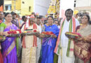 కామాక్షి అమ్మవారికి కనకదుర్గమ్మ పట్టువస్త్రాలు..