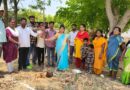 గురుకుల పాఠశాలలో డ్రైనేజీ నిర్మాణానికి భూమిపూజ