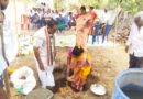 నూతన పిఎసిఎస్ భవన నిర్మాణానికి శంకుస్థాపన