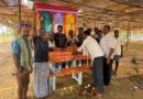 ఎల్లమ్మ దేవాలయానికి భక్తుల సౌకర్యార్థం బెంచీల బహుకరణ