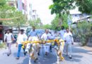 ఎడ్ల బండి పై సుడా ఆఫీసుకు