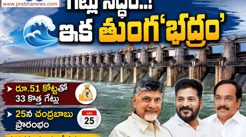 june-25-ap : గేట్లు సిద్ధం..Andhra Prabha Top Story