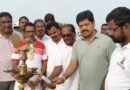 మంగినపూడి సముద్ర తీరాన యోగ విన్యాసం