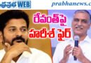 Harish Rao Fire