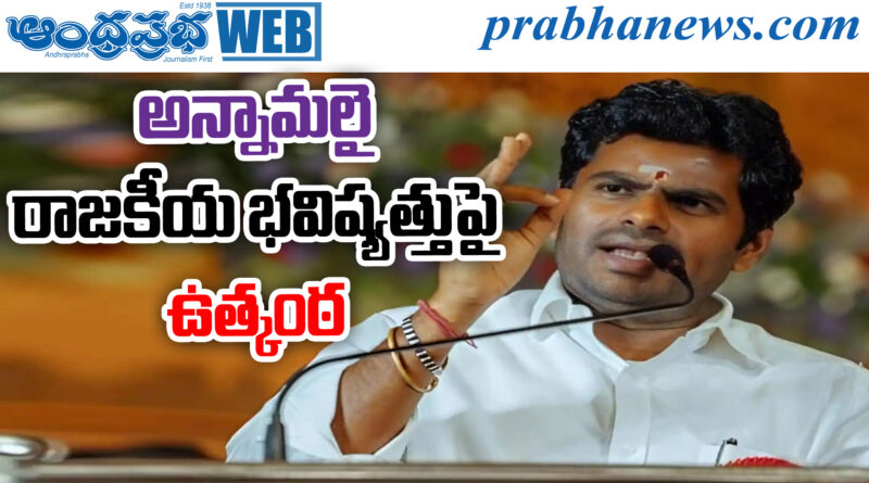 Annamalai Politics