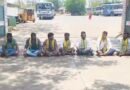 టీఆర్ఎస్ జెండా గద్దె ధ్వంసం..