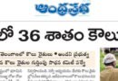 Telangana tenant farmers 36 percent survey report| తెలంగాణలో దయనీయంగా కౌలు రైతుల పరిస్థితి