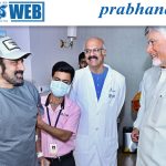 బాలకృష్ణను పరామర్శించిన సీఎం చంద్రబాబు